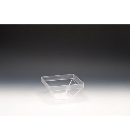 POLYCARBONAT KAPAKLI KASE 22X22XH:11 Cm